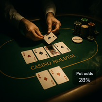GoldSpin - Poker en Direct - Evolution Gaming