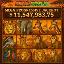 GoldSpin - Mega Moolah Slot - Progressive Jackpot
