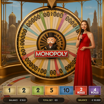GoldSpin - Monopoly en Direct - Evolution Gaming